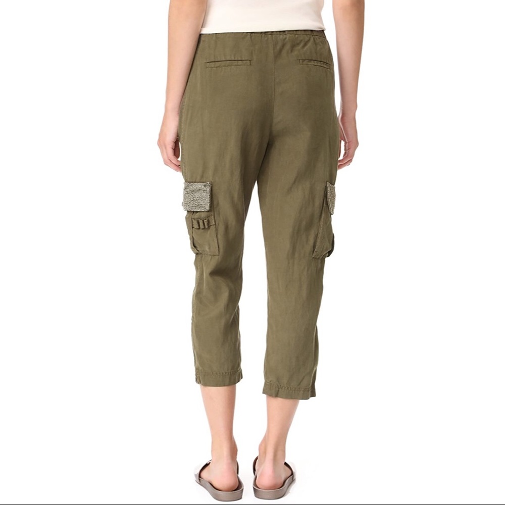 Alice + Olivia Anders Embellished Cargo Pants